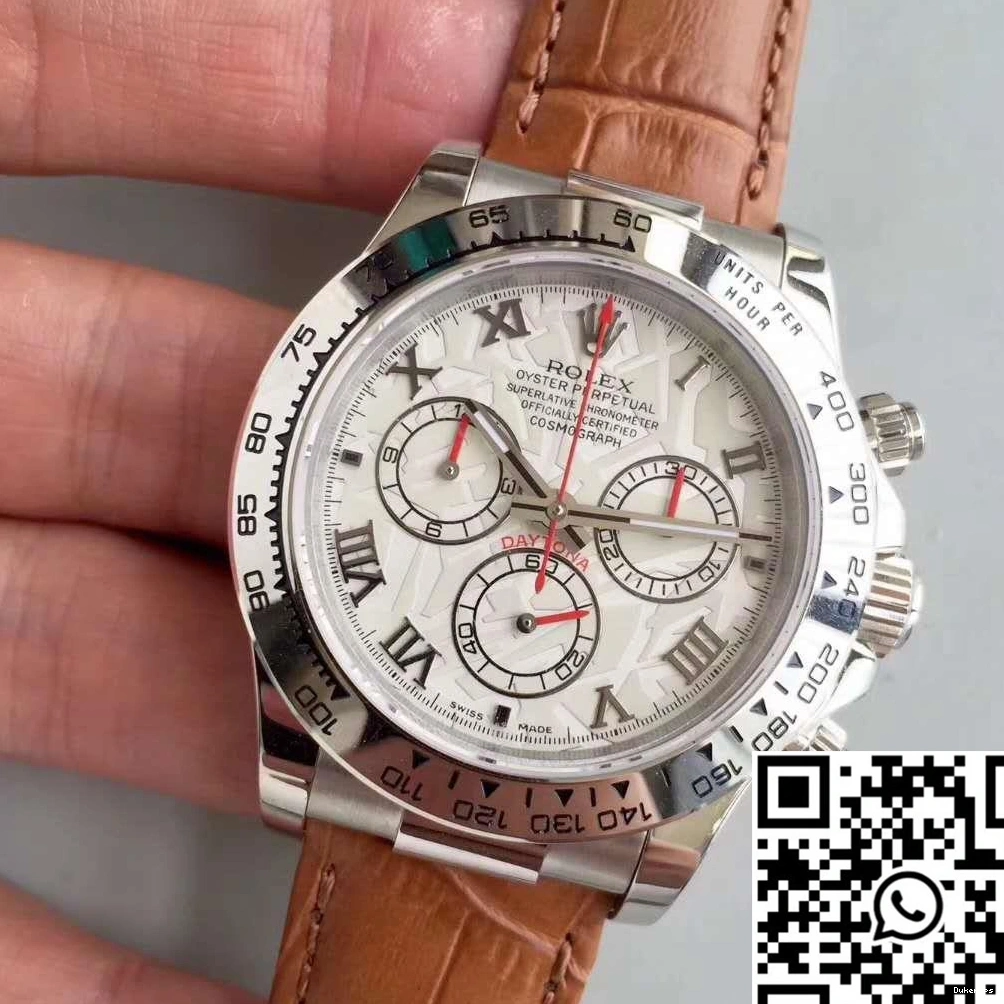 Factory 116520 Daytona White Rolex JH Cosmograph Dial 0701